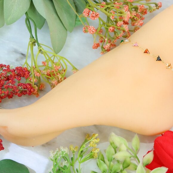 "New Beautiful Design Anklet for Women/Girls, Gift, A794 - Picture 4 of 10